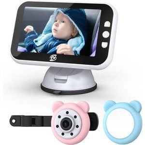 Baby Car Camera Monitor, Baby Car Mirror Rear Facing Seat, HD 1080P Night-Vision